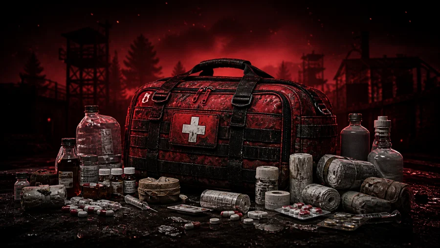 Kit Médico da loja RefúgioZ para DayZ