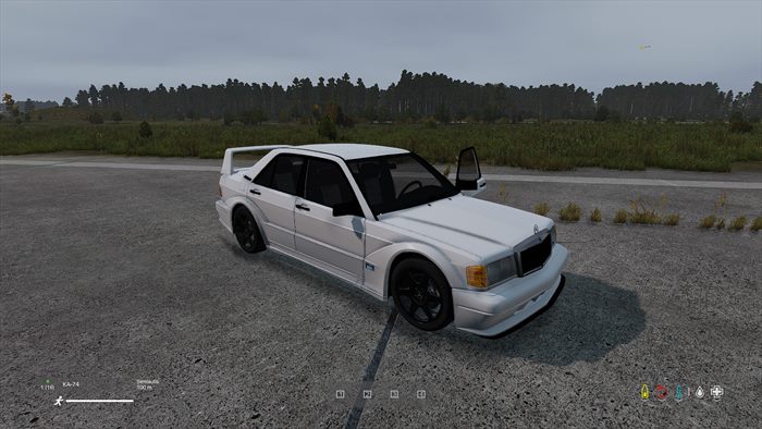 Mercedes 190E disponível na loja RefúgioZ para DayZ