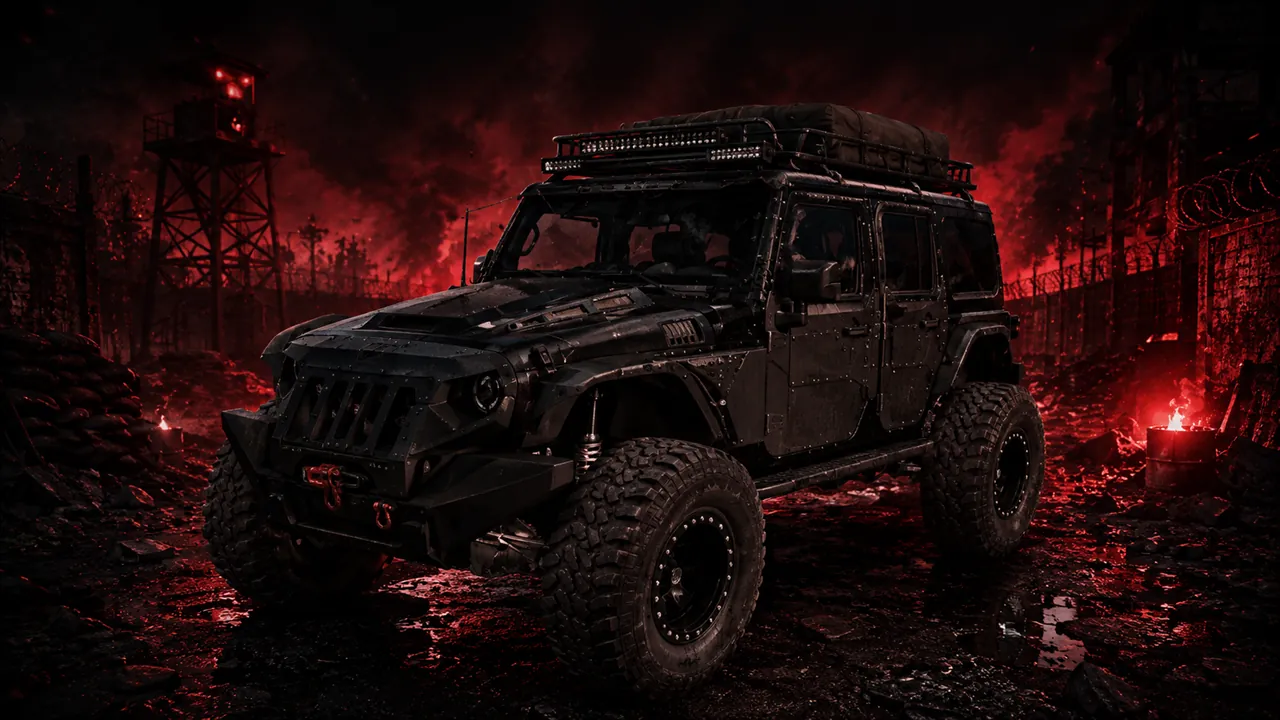 Jeep Rubi disponível na loja RefúgioZ para DayZ
