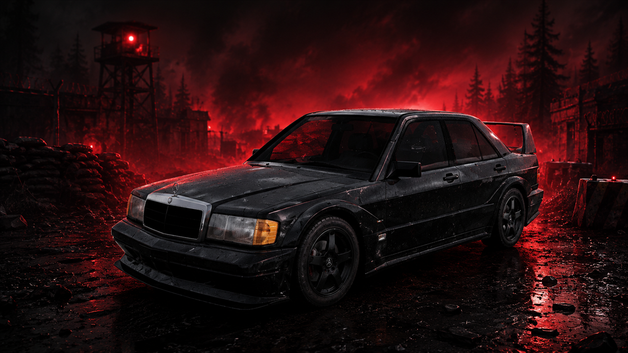 Mercedes 190E disponível na loja RefúgioZ para DayZ