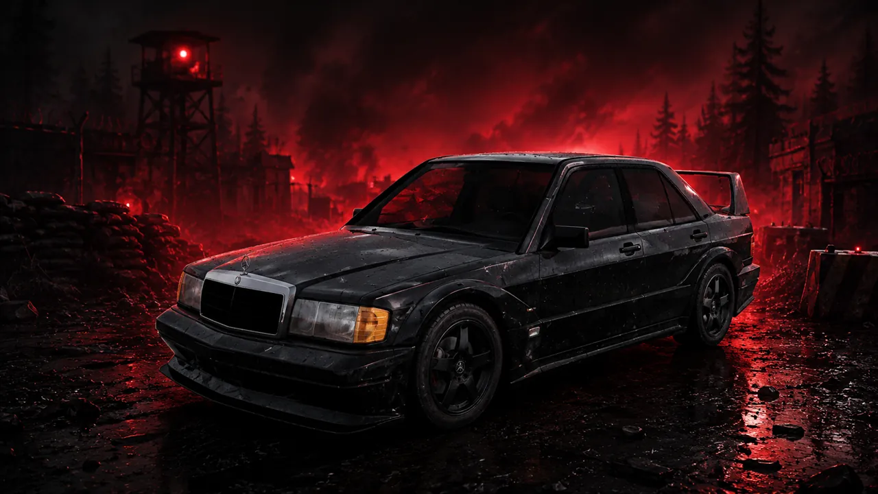 Mercedes 190E disponível na loja RefúgioZ para DayZ